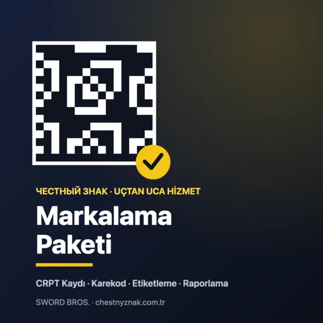 Chestny Znak Uçtan Uca Markalama Paketi