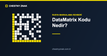 DataMatrix kodu nedir Chestny Znak