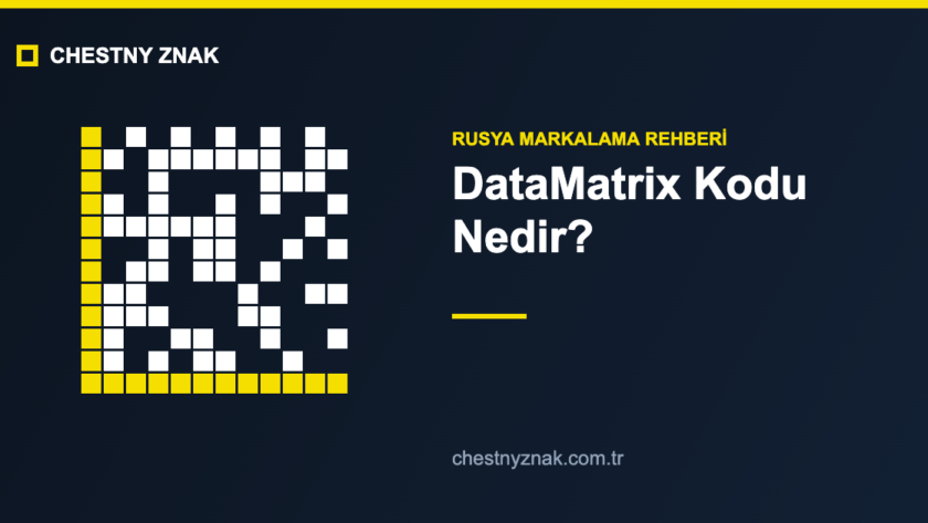 DataMatrix kodu nedir Chestny Znak