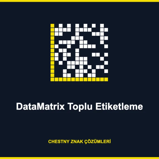 DataMatrix toplu etiketleme yazılımı