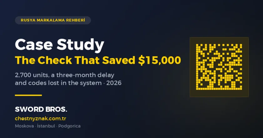 Chestny Znak code check case study: 2700 units were not relabelled