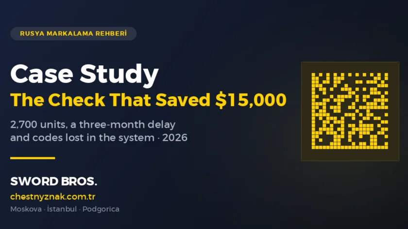 Chestny Znak code check case study: 2700 units were not relabelled