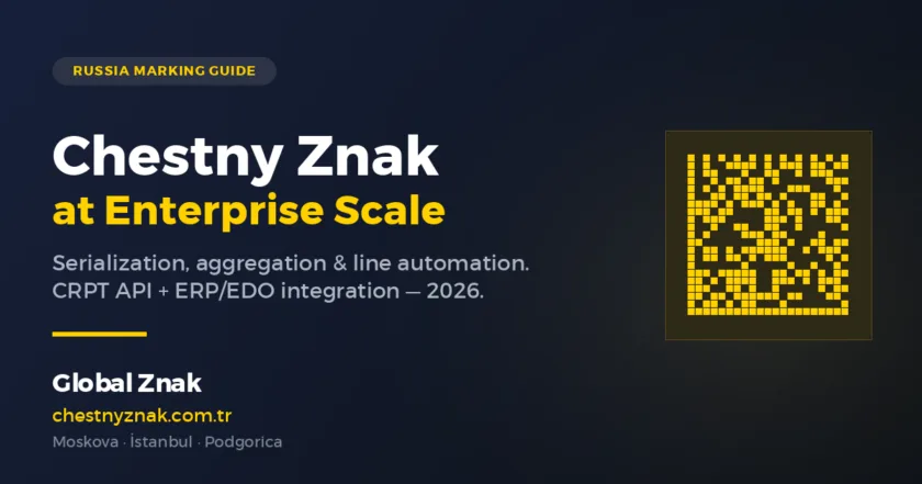 Chestny Znak for High-Volume Exporters: Marking at Scale (2026)